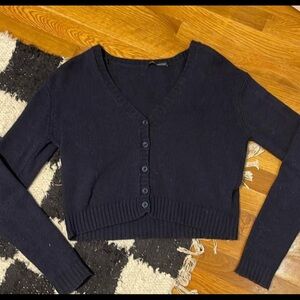 Brandy Melville Navy Cardigan